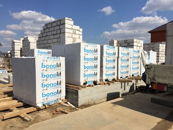 Газобетонные блоки Bonolit (Старая Купавна) D300 В1,5 600х250х350